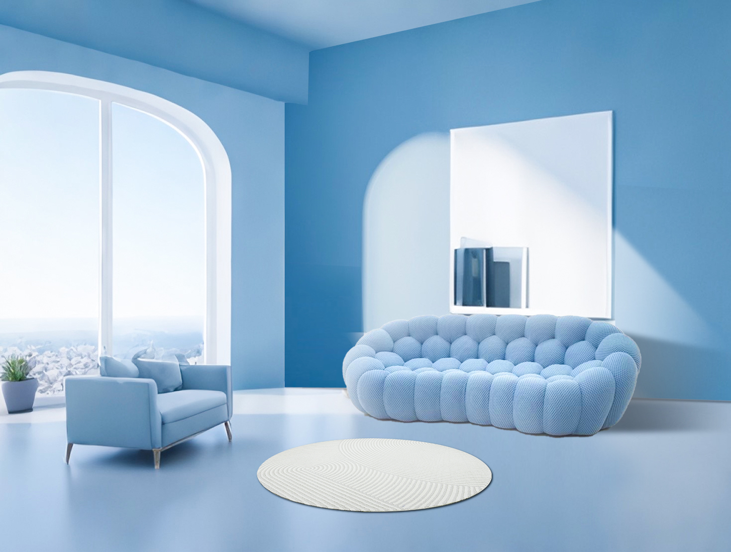 Den perfekta kombinationen av komfort och mode - bubbel soffa