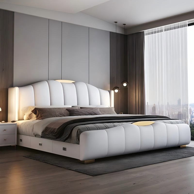 Lyxmodern säng