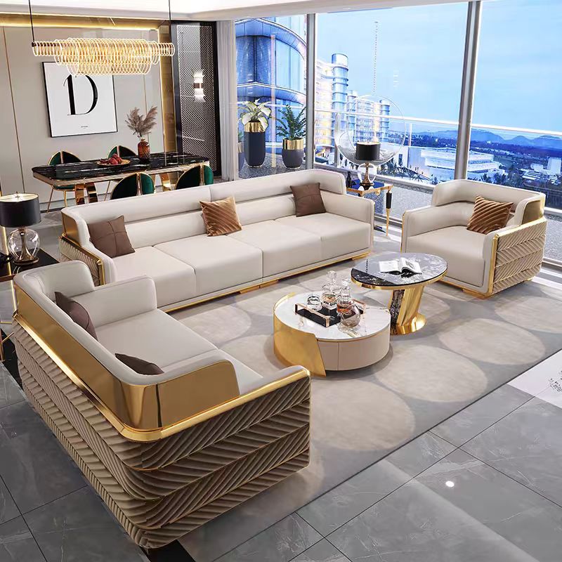 Modular Light Luxury Soffa | Definiera ditt italienska vardagsrum fritt