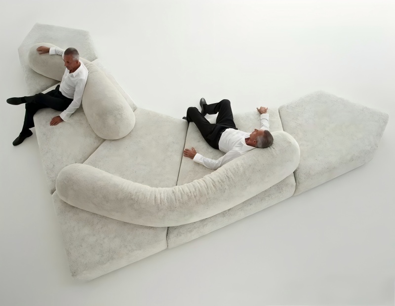Rock Soffa ｜ Omformning av hemkonst i naturens namn